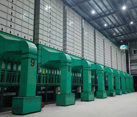 Bom preço Indirecto bom resultado de secagem 300 toneladas planta secadora de arroz Taiwan Tech máquina secadora on-line