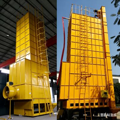Bom preço 10-15 toneladas de tipo de grupo máquina do secador de grão projetada para o mercado de Indonésia on-line