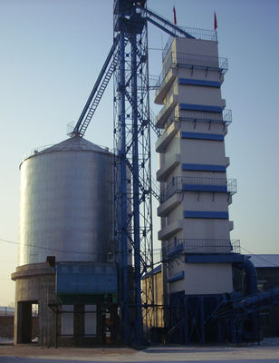 Bom preço 200 toneladas de tipo contínuo do armazenamento cru de Paddy Dryer Tower For Grain on-line