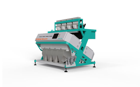 Bom preço 256 canais Grão Lentilha Vermelha Dal Feijão 4-chute Color Sorter máquina de classificação on-line