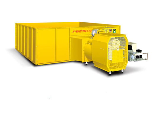 Máquina de secagem de pulsos de ventilação Presun Máquina de secagem de cama pequena 5 toneladas métricas