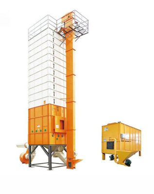 Secador de arroz Jawa 30 toneladas máquina de secagem indireta tipo lote secador vertical de baixo custo