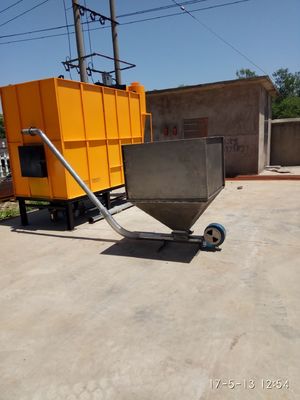 Bom preço Cinza do ciclone que remove o queimador da casca do arroz, fogão de alimentação da casca do arroz da auto casca on-line