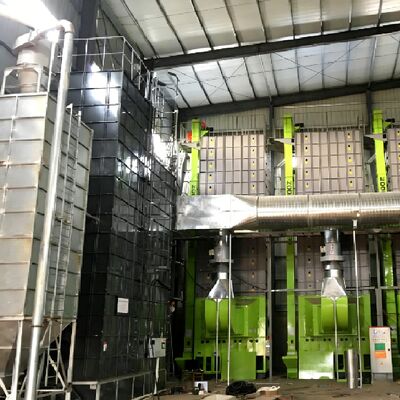 Forno de casca de arroz de 2 milhões de calorias para máquinas de secagem de grãos