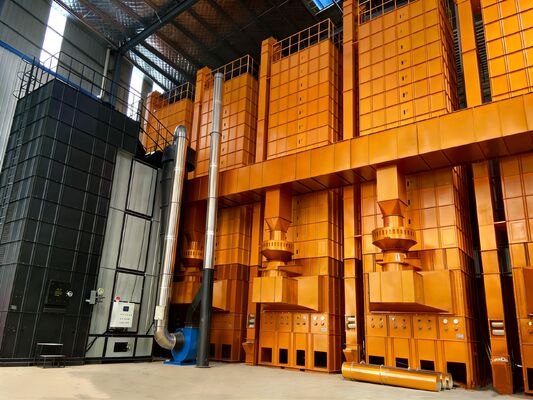 Bom preço Tipo de grupo moinho de 120 TPD de Paddy Dryer Machine For Rice da grão on-line