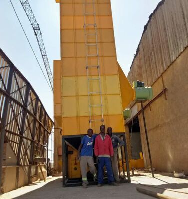 Secagem de grãos simplificada com máquina secadora de milho Tempo de descarga de 50-60 min