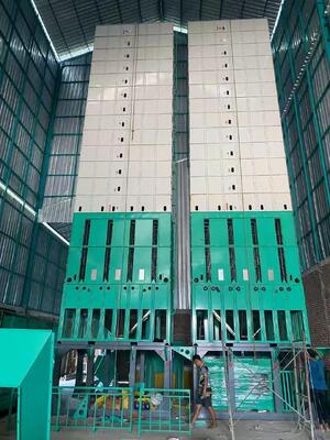 Bom preço Tipo de grupo canal da máquina do secador do milho do milho de 10TPH multi que seca a camada on-line