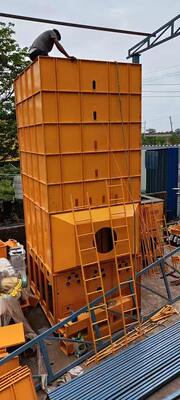 Bom preço Misture a máquina do secador de grão do fluxo/35 toneladas por máquina de secagem do sésamo do grupo on-line