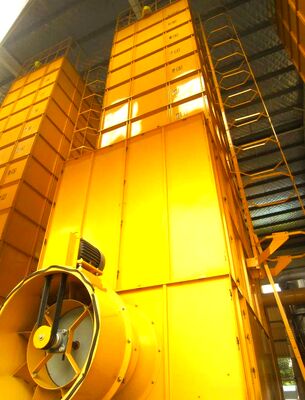 Bom preço equipamento de secagem do milho 19.4KW, secador mecânico do milho de 8 canais da grão on-line