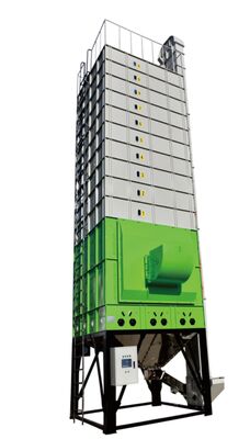 máquina de secagem do milho 35T com os fãs centrífugos duplos & os 8 canais da grão