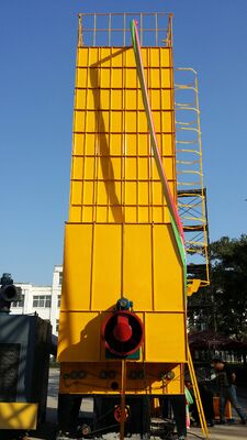 Bom preço Tipo amarelo e azul da capacidade operada fácil da máquina de secagem 15T do milho da cor on-line