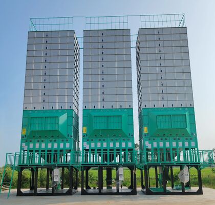 Bom preço 150TPD Paddy Grain Wheat Dryer Machine cru 2 milhão fornalhas da casca de Kcal on-line