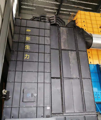 Bom preço Cor preta running automática da fornalha grande da casca da almofada do queimador da casca do arroz da capacidade on-line