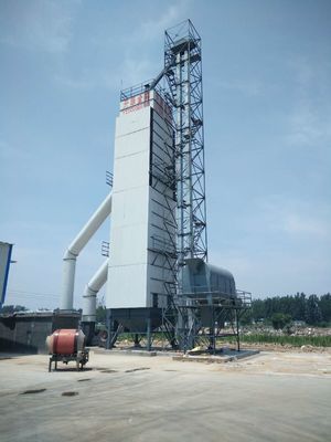 qualidade 30TPH resistente a intempéries Fluxo de mistura de arroz moinho de grãos máquina de secagem fácil de operar fábrica